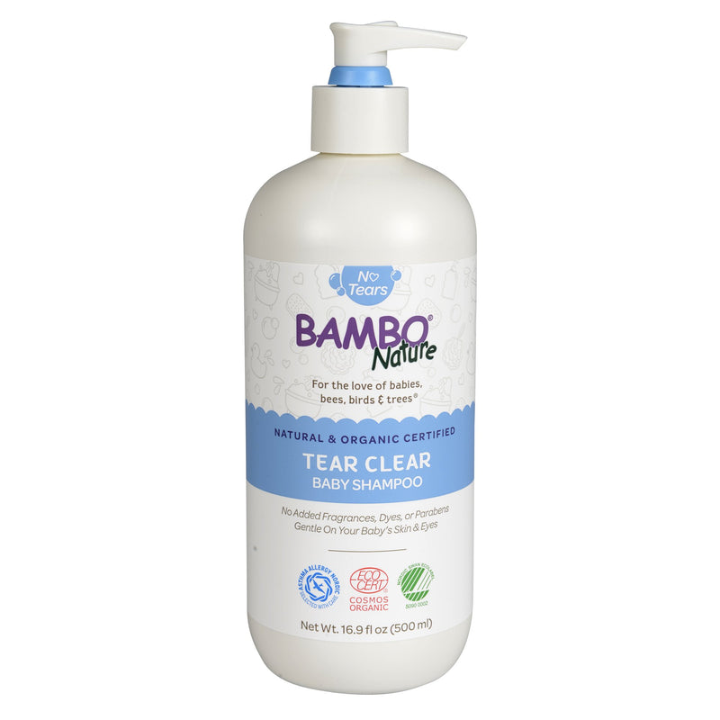 Abena North America Bambo Tear Clear Baby Shampoo, 500 mL pump bottle (6/CS)