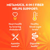 Metamucil Psyllium Fiber Supplement, Orange Powder 