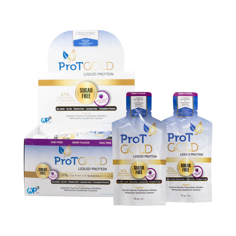 ProT Gold Berry Liquid Protein (Case of 144)