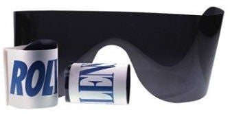 Post Mydriatic Glasses Rollens Wraparound Uncoated Gray Tint Plastic Lens Gray Frame Slip-in One Size Fits Most (Box of 100)