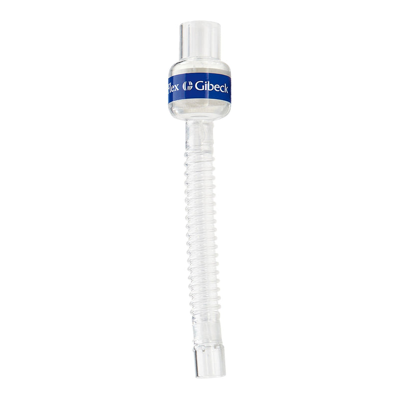 Heat and Moisture Exchanger Humid-Vent 37.05 mg H₂O/L 30 LPM Straight with Flex Tube (Case of 20)