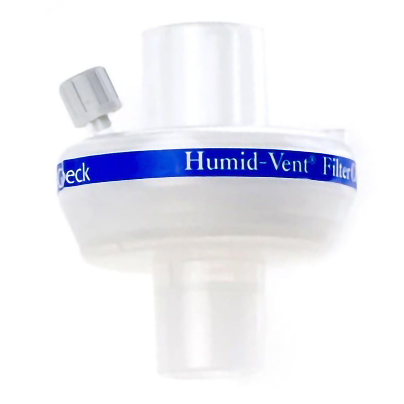 Heat and Moisture Exchanger with Filter Humid-Vent 35.54 mg H₂O/L 30 LPM Straight (Case of 25)
