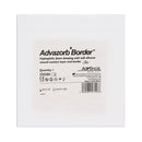 Mediusa Advazorb Border Silicone Face and Border, 6 x 6 Inch (10/BX) 
