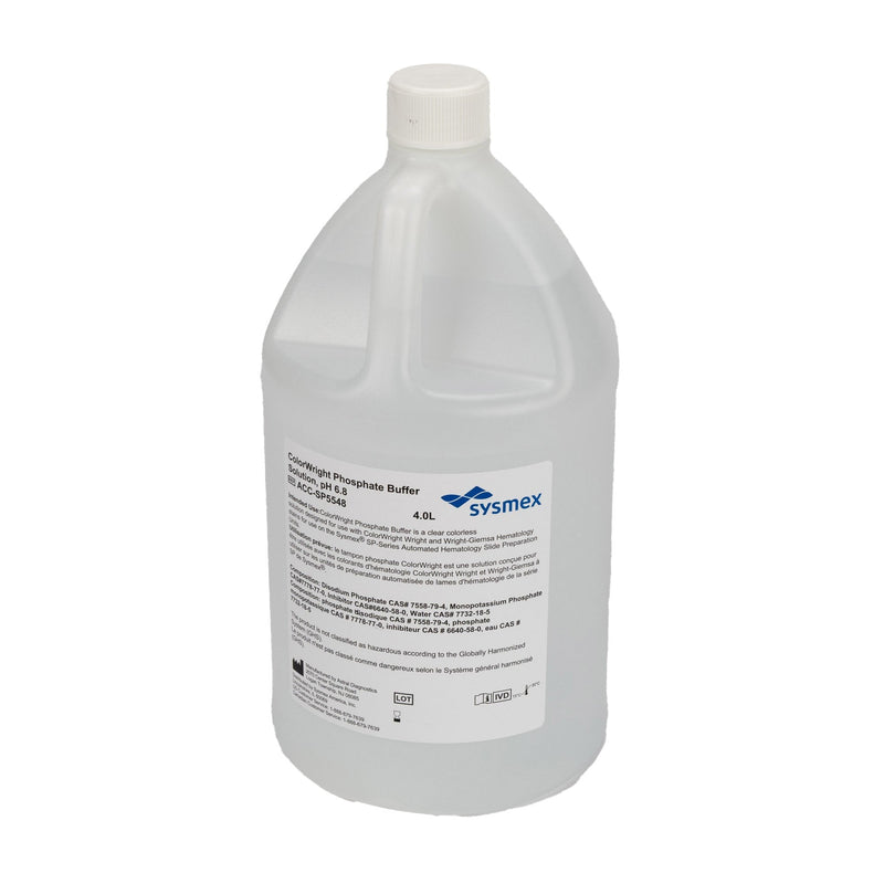 Sysmex America Phosphate Acid Buffer, 3.8 liter bottle 