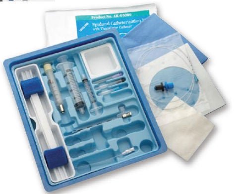 Epidural Tray Continuous 17 Gauge 3-7/8 Inch (Case of 10)