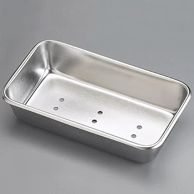 Instrument Tray - Perforated Bottom, High Sides, 8-7/8" x 5" x 2" - 10-1740