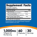 Nutricost Dietary Supplement nutricost Tongkat 1,000 mg Strength Capsule 60 Per Bottle (12/CS)
