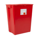 McKesson Brand McKesson Prevent Sharps Container, 12 Gallon, 20-4/5 x 17-3/10 x 13 Inch (8/CS) 