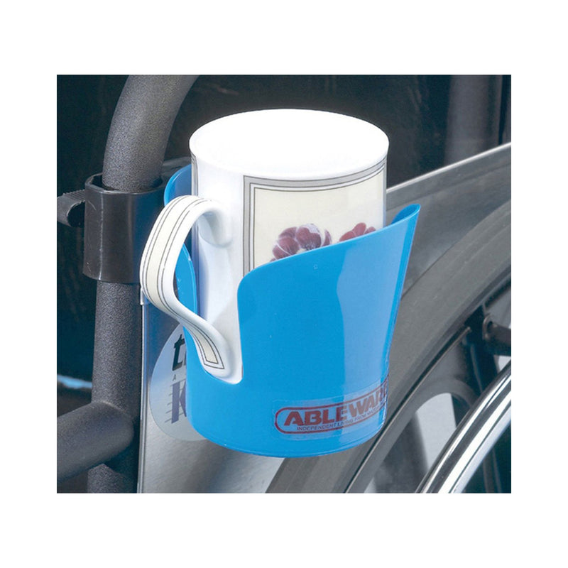 Maddak Maddak Cup Holder for Use with Wheelchair, 2.52-inch diameter x 5.98-inch height (3/PK) 