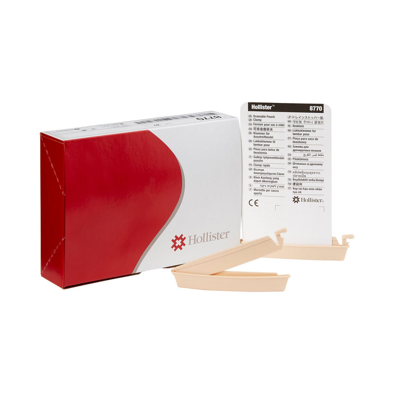 Hollister Drainable Pouch Clamp (Box of 20)
