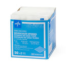 Medline Sterile USP Type VII Gauze Sponge, 2 x 2 Inch, 8-Ply (Case of 3000)