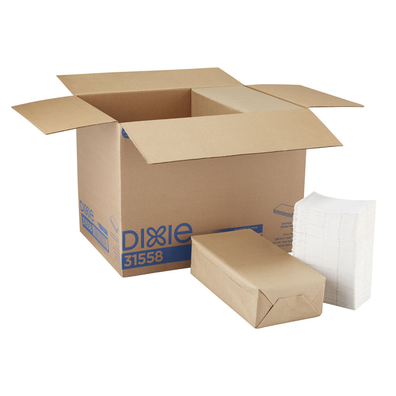 Dixie Dinner Napkin, 350 per Sleeve, 12 Sleeves per Case (Case of 4200)
