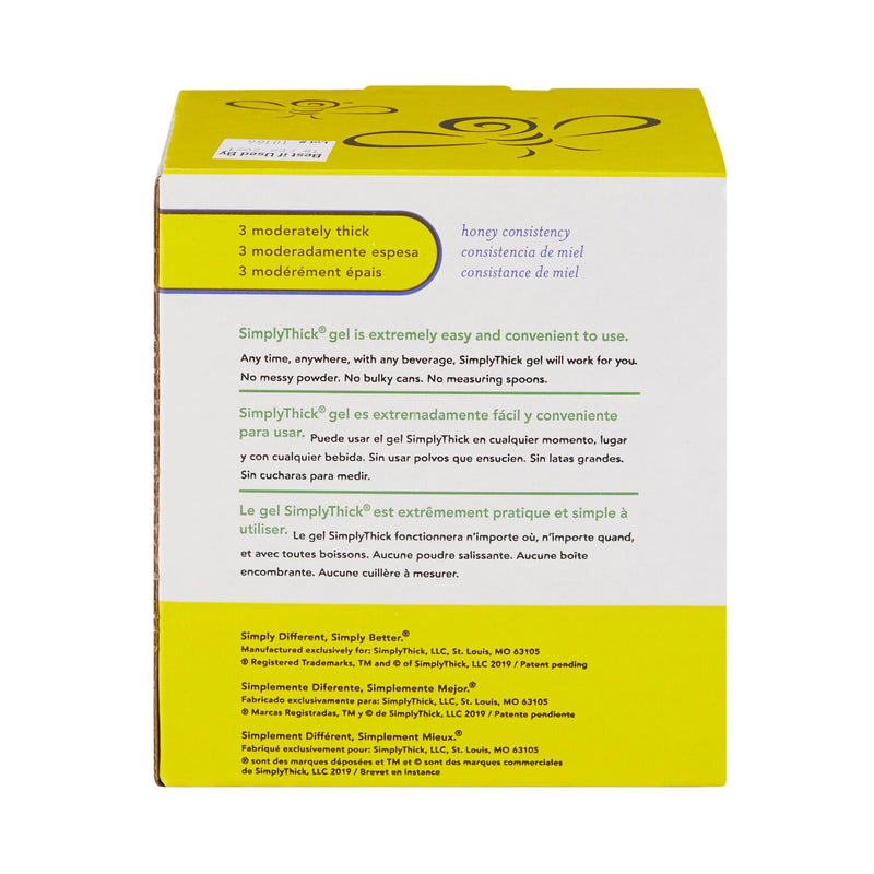EasyMix SimplyThick Food Thickener, Honey Consistency, 12-gram Packet 