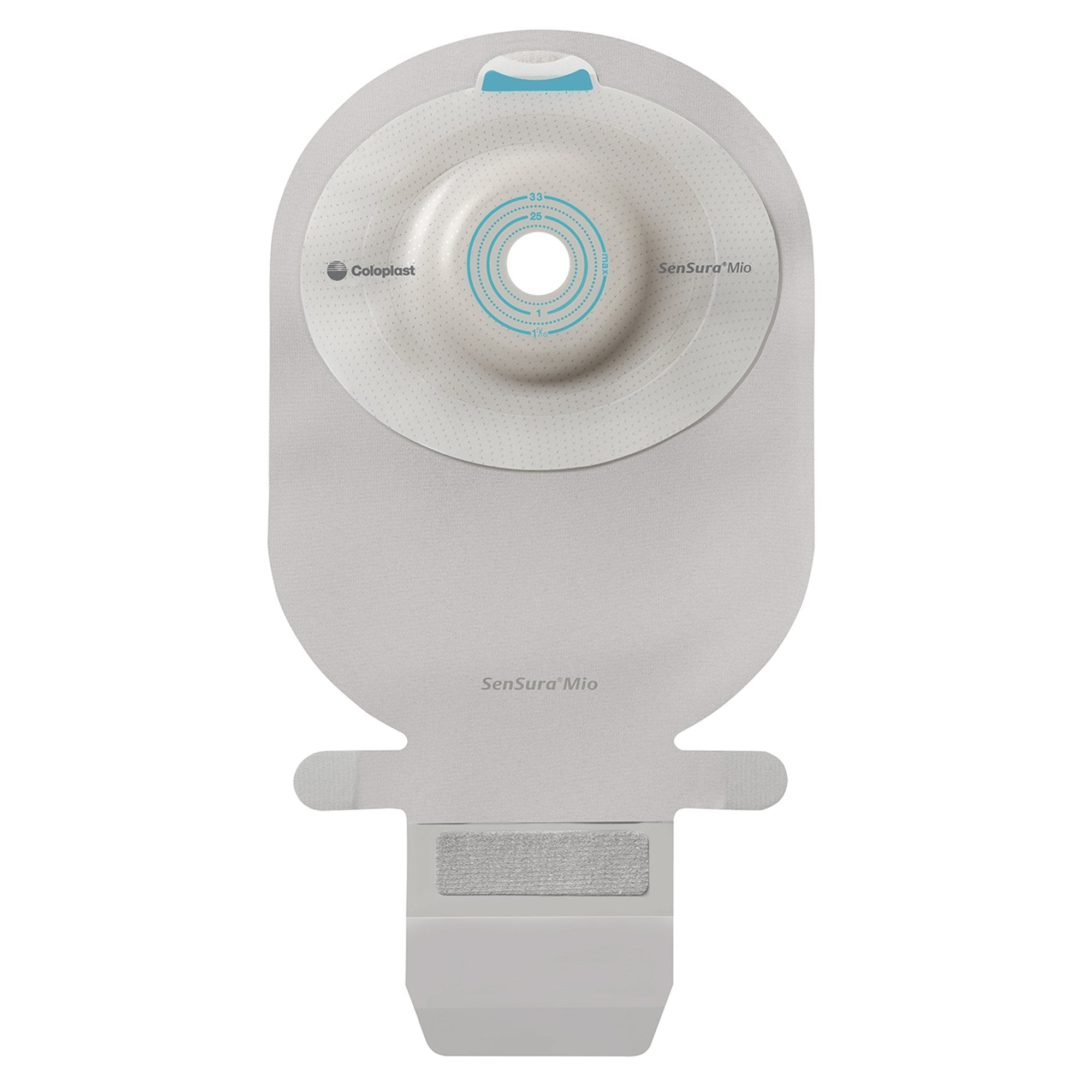 Coloplast SenSura Mio Convex Light 1-Piece Transparent Ostomy Pouch, 28 mm Stoma (10/BX) 