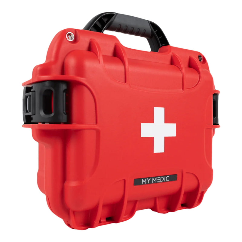 My Medic MyFak Pro First Aid Kit, Red Waterproof Hard Case (Each)