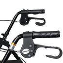 McKesson Brand McKesson Folding Aluminum Four-Wheel Rollator, Black 