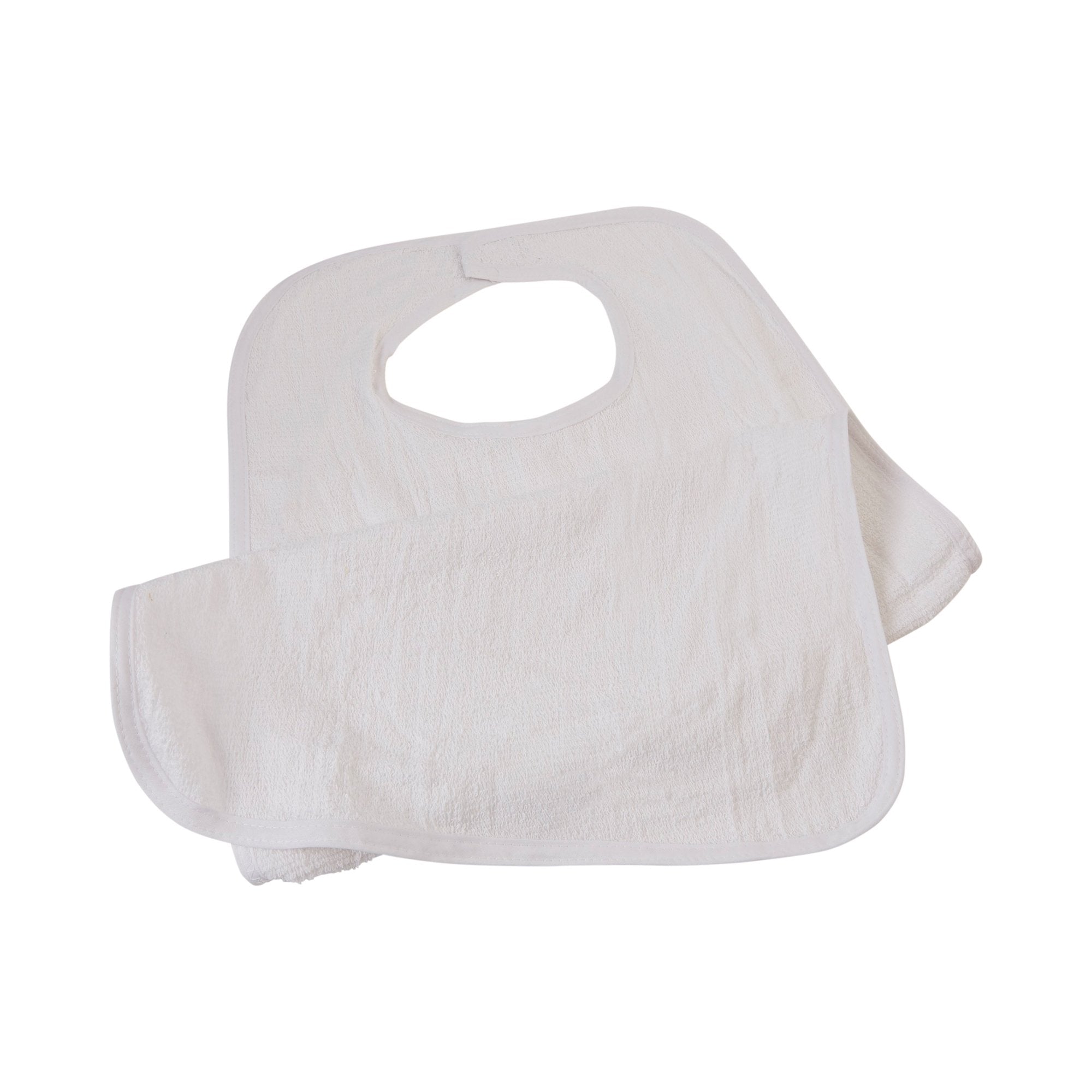 Beck's Classic Beck's Classic Terry Adult Bib, White (72/CS) 