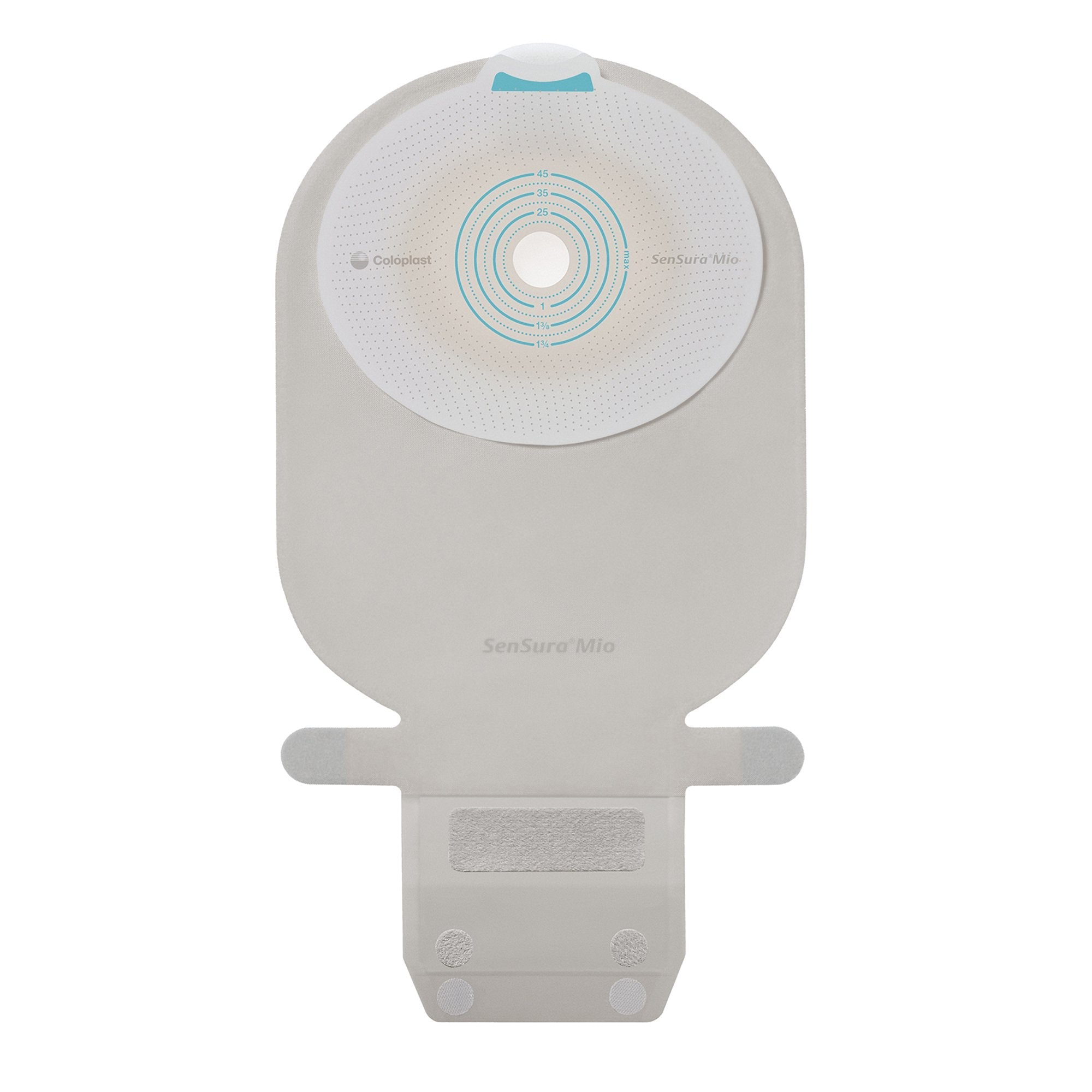 Coloplast SenSura Mio 1-Piece Transparent Ostomy Pouch, Trim to fit 10 – 55 mm Stomas (10/BX) 