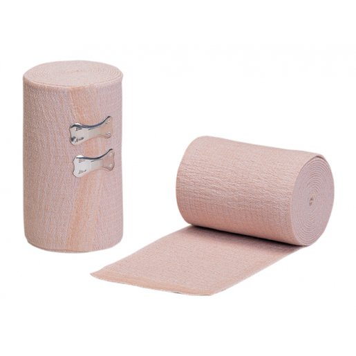 Procare Clip Detached Closure Elastic Bandage, 3 Inch x 4-1/2 Yard (Pack of 10)