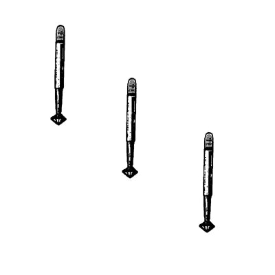 Sklar Drill Points For Sklar Finger Nail Drill - Set of 3 - 06-4161