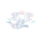 Seni Super Plus Overnight Heavy to Severe Absorbency Incontinence Brief, Large (Case of 75)
