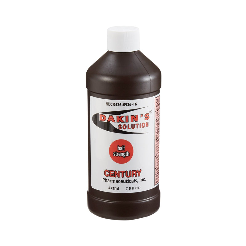 Wound Cleanser Dakin's Solution Half Strength 16 oz. Twist Cap Bottle NonSterile Antimicrobial 