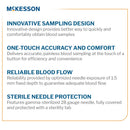 McKesson Brand McKesson Push Button Safety Lancet, 28 Gauge (2000/CS) 