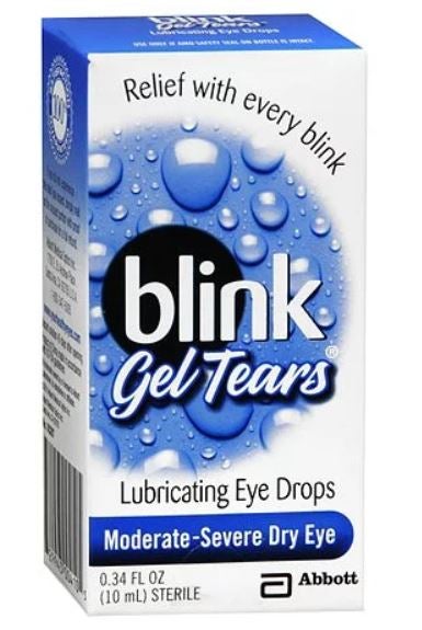 blink geltears Lubricating Eye Drops Moderate-Severe Dry Eye (Each)
