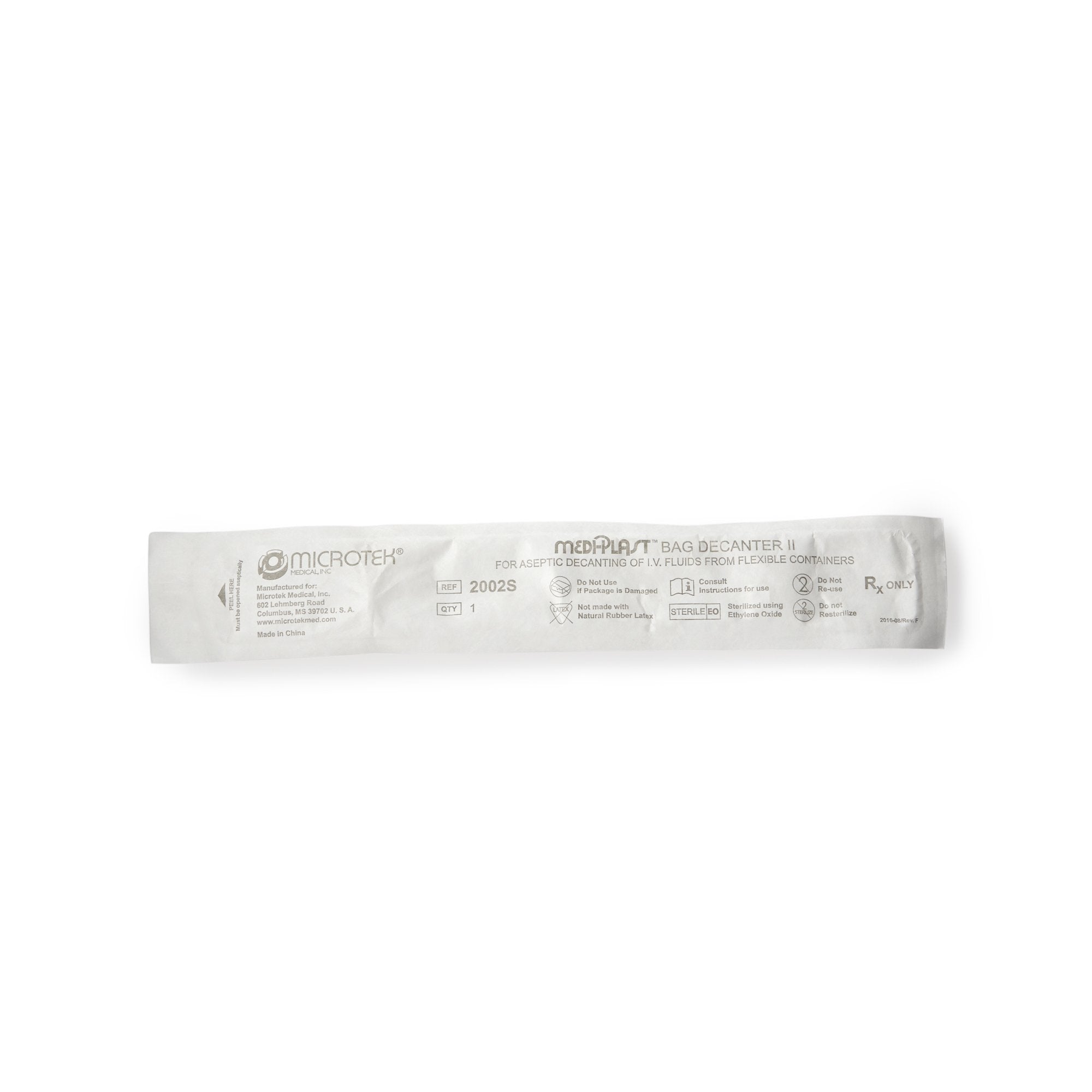 Medline Bag Decanter MediPlast (2002S / CS) 