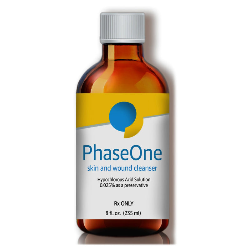 PhaseOne Wound Cleanser, 8-ounce bottle (Box of 4) 