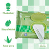 McKesson Flushable* Wet Wipes XL - Scented, 96 Wet Wipes per Pack (Case of 576)