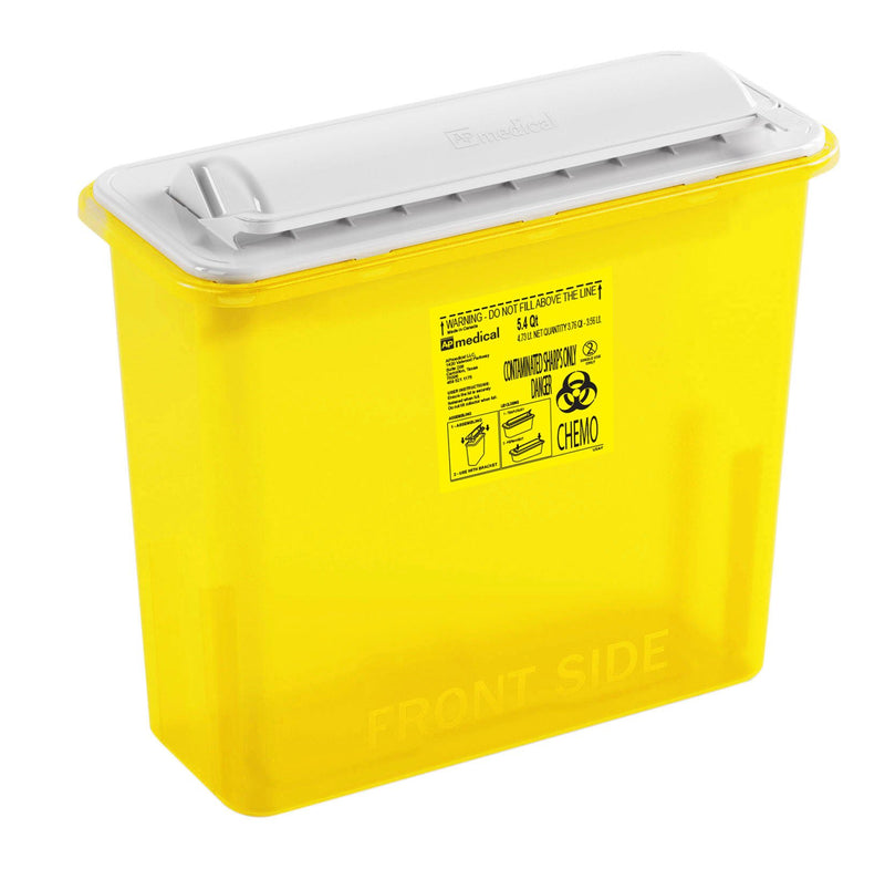 AP Line Chemotherapy Sharps Container (Case of 12)