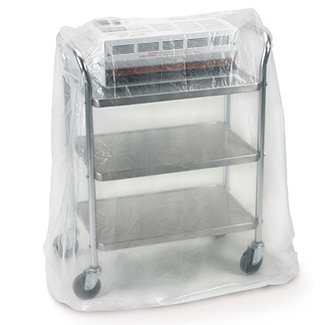 CART COVER CLEAR 38X26X48.9MIL 50/CS