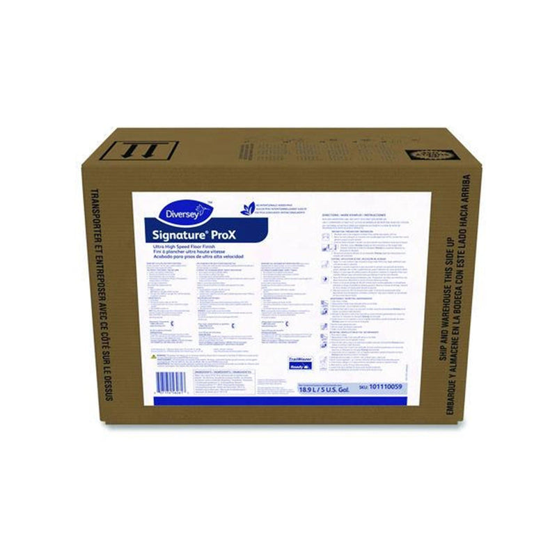 Floor Finish Diversey ProX UHS Liquid 640 oz. Bag In Box Ammonia Scent Manual Pour (Each) 