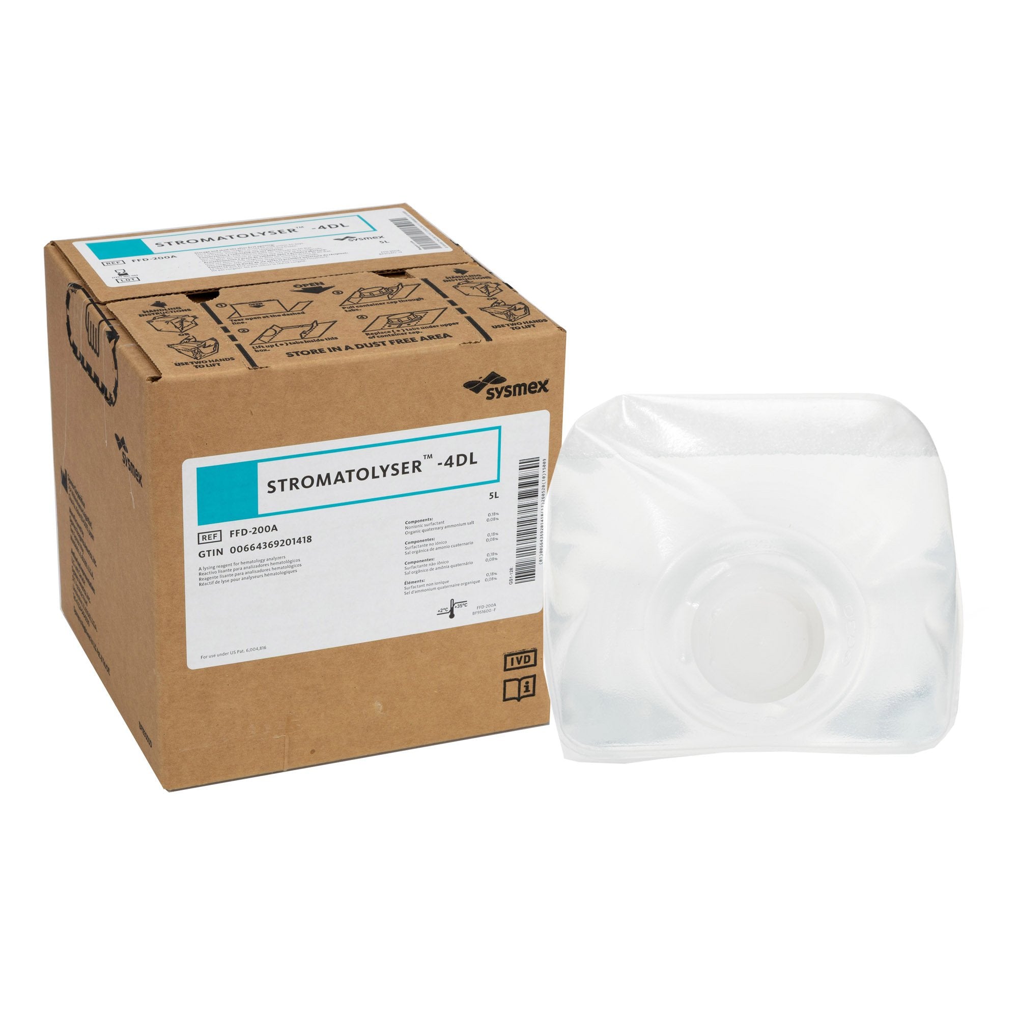 Sysmex America Stromatolyser Hematology Reagent, Red Blood Cell Count (RBC) with Differential 