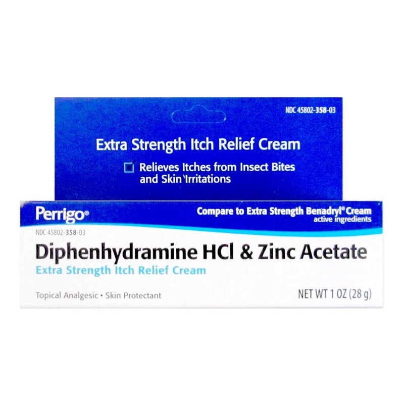 Perrigo Diphenhydramine / Zinc Acetate Itch Relief, 1-ounce Tube (Each) 