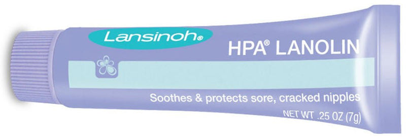 Nipple Cream Lansinoh 0.25 oz. Tube Unscented Cream (Carton of 50)