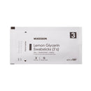 McKesson Brand McKesson Oral Swabstick, Lemon Glycerin, Sterile (250/CS) 