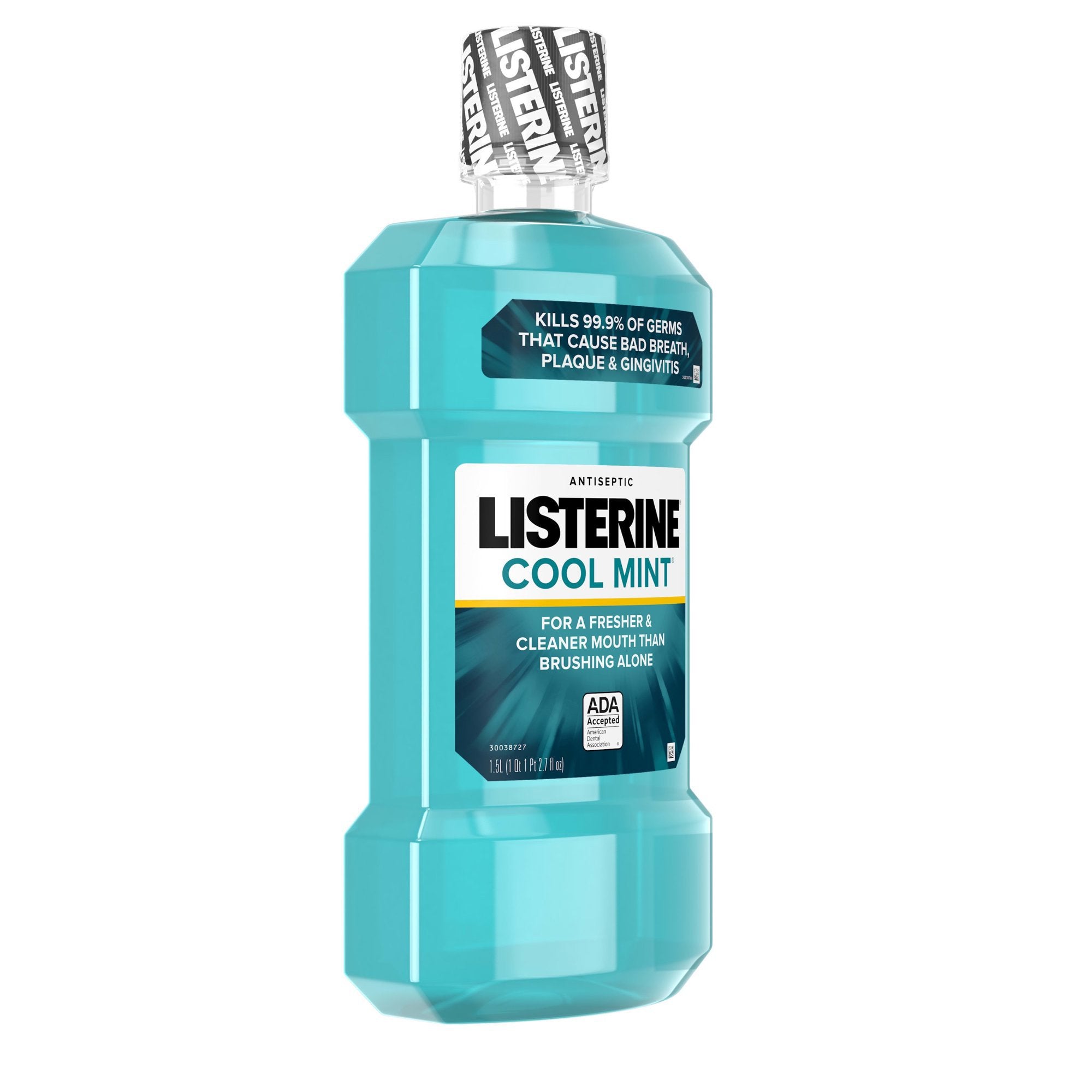 Kenvue Brands LLC Listerine Cool Mint Antiseptic Mouthwash, 1.5 Liter (6/CS) 