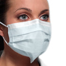 SPS Medical Supply Crosstex Ultra Mask with Secure Fit, Blue (2000/CS)