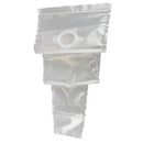 SLEEVE IRRIGATION TRANSPARENT2.75 FLANGE 5/BX