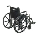 Drive DeVilbiss Healthcare drive Sentra EC HD Bariatric Wheelchair, 20-Inch Seat Width 