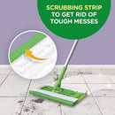 Saturated Wet Mop Pad Swiffer Wet Bound Edge White Cloth Disposable (72/CT)