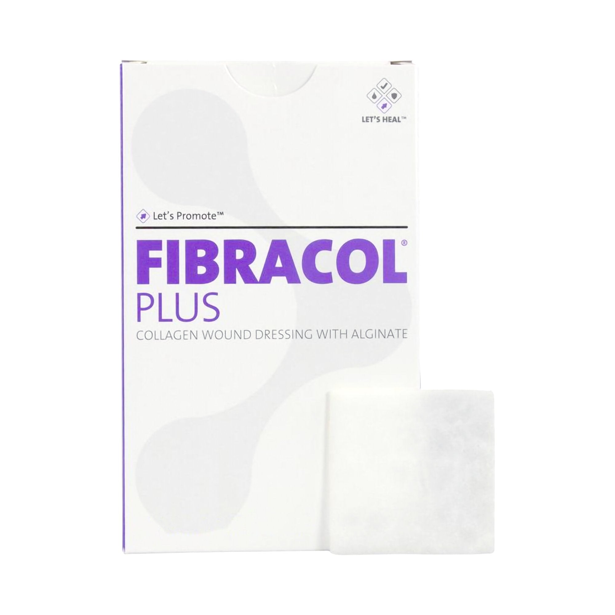 Collagen Dressing Fibracol Plus 4 X 4 Inch Square Sterile 
