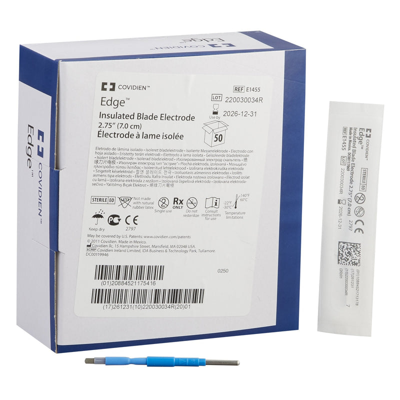 Blade Electrode Edge Coated Stainless Steel Sterile Modified Straight Blade Tip Disposable 
