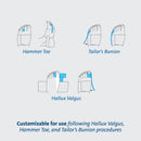 TAS Toe Splint, One Size Fits Most (Case of 36) 