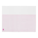 Precision Charts Philips ECG Recording Paper Thermal 8.5x11 Z-Fold Red Grid M3707A (1600/CS) 