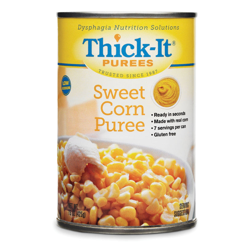 Thick-It Purée Sweet Corn Thickened Food, 15-ounce Can (Case of 12)