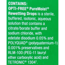 Alcon Opti-Free Puremoist Citrate Buffer / Sodium Chloride Rewetting Drops 