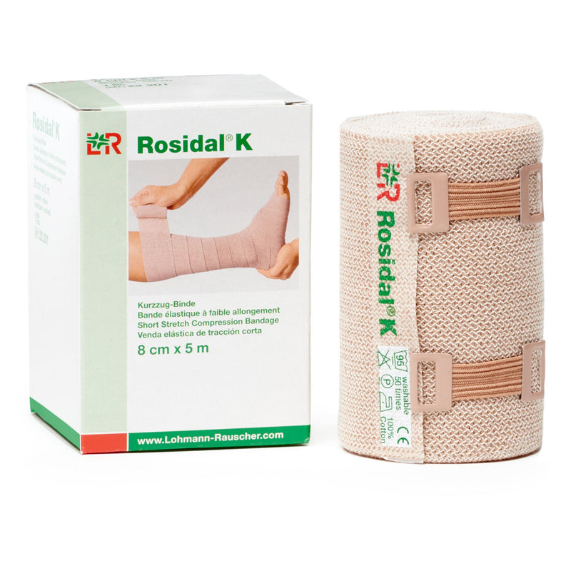 Rosidal K Compression Bandage, 8 Centimeter x 5 Meter (Case of 20)